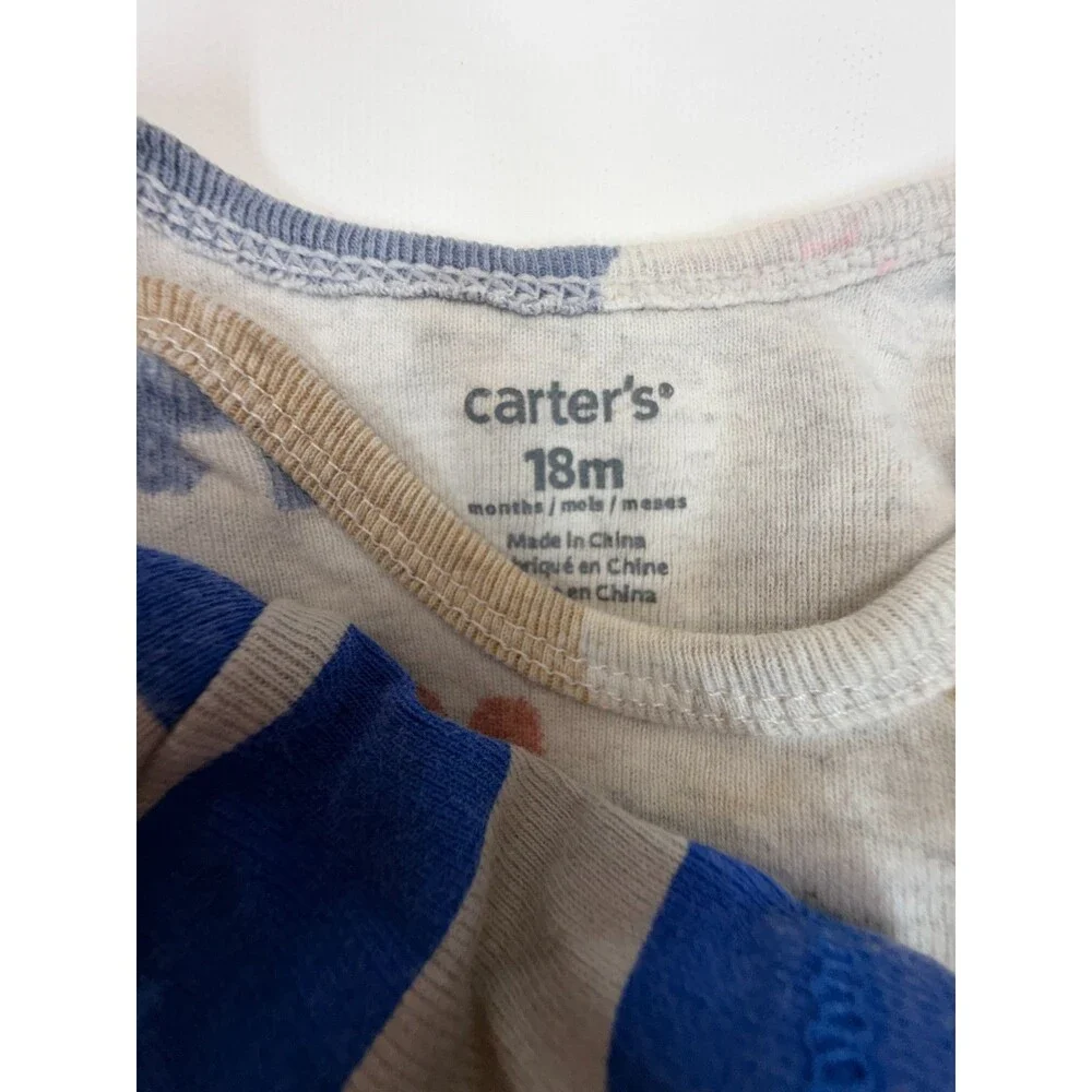 Lot of 7 bodysuits Boys size 18 months  Carters, Marvel, Zantano, Old Navy